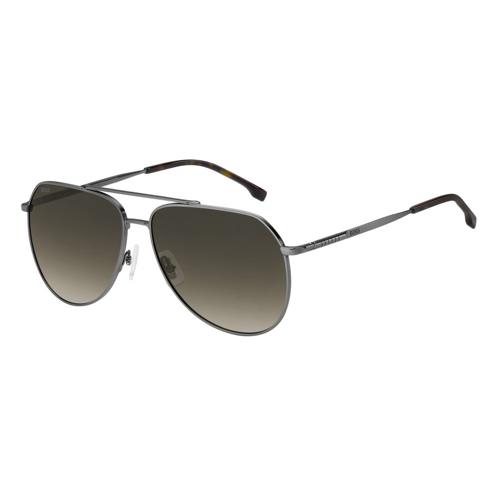 Hugo Boss Gray Metal Sunglasses Hugo Boss Gray Metal Sunglasses
