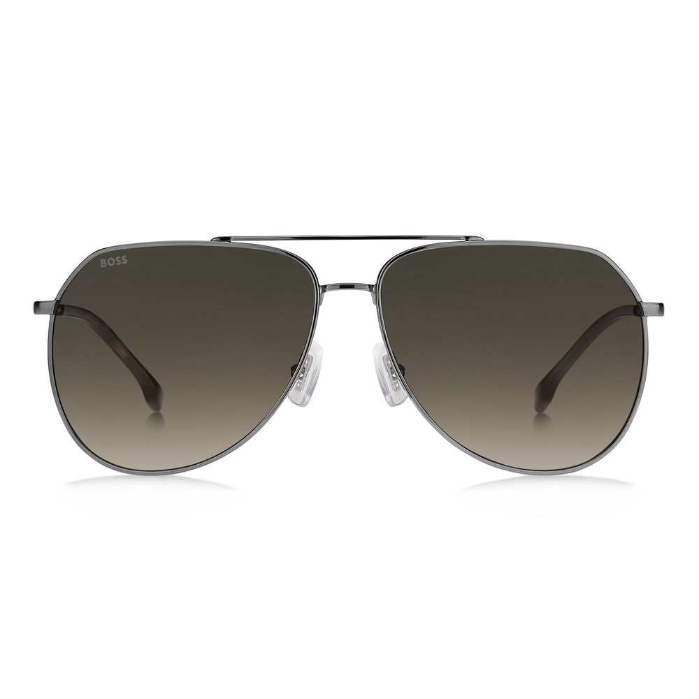 Hugo Boss Gray Metal Sunglasses Hugo Boss Gray Metal Sunglasses - Image 2