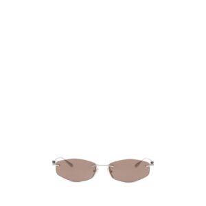 Balenciaga Silver Metal Sunglasses