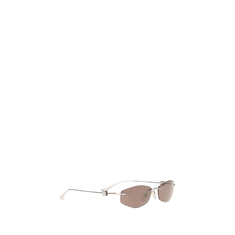 Balenciaga Silver Metal Sunglasses Balenciaga Silver Metal Sunglasses - Image 2