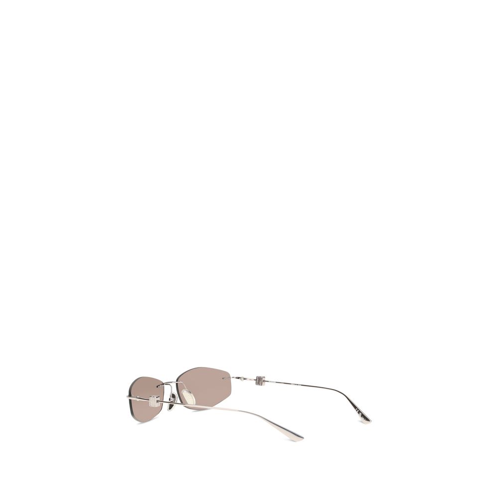 Balenciaga Silver Metal Sunglasses Balenciaga Silver Metal Sunglasses - Image 3