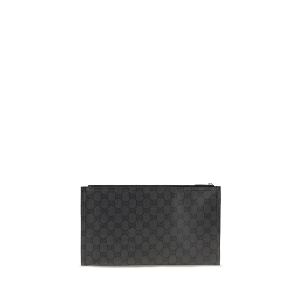 Gucci Black Fabric Shoulder Bag Gucci Black Fabric Shoulder Bag - Image 2