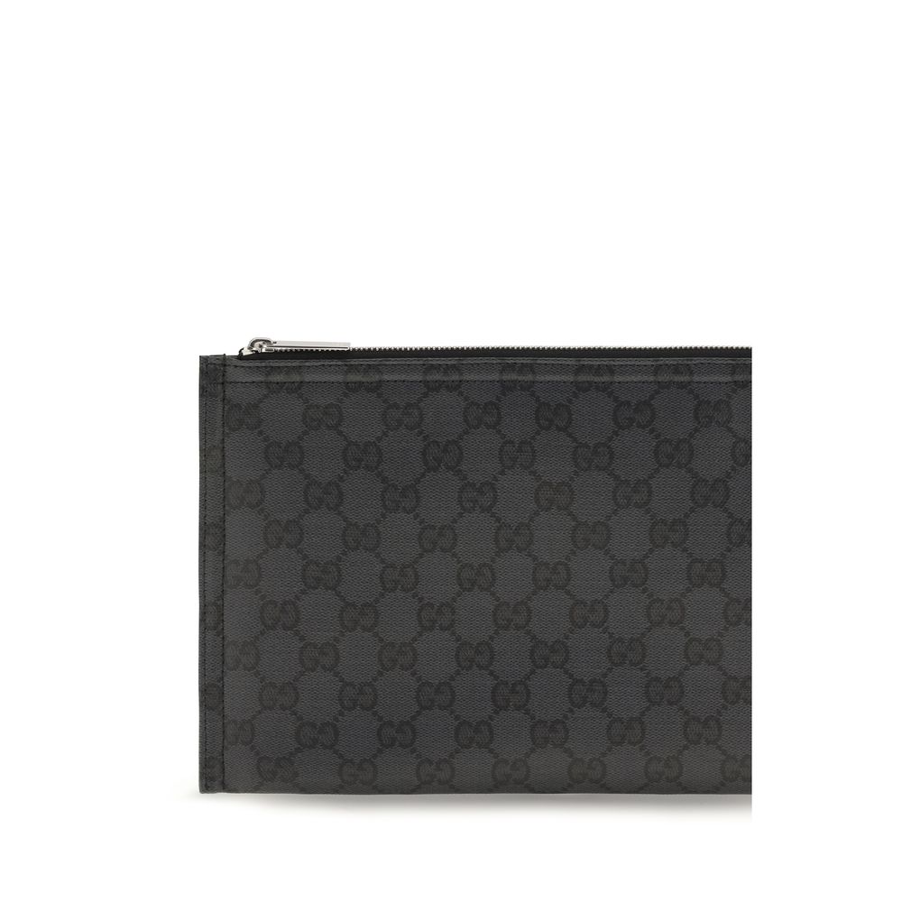 Gucci Black Fabric Shoulder Bag Gucci Black Fabric Shoulder Bag - Image 3