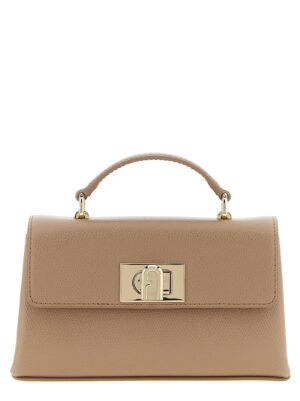 Furla Beige Calfskin Crossbody Bag