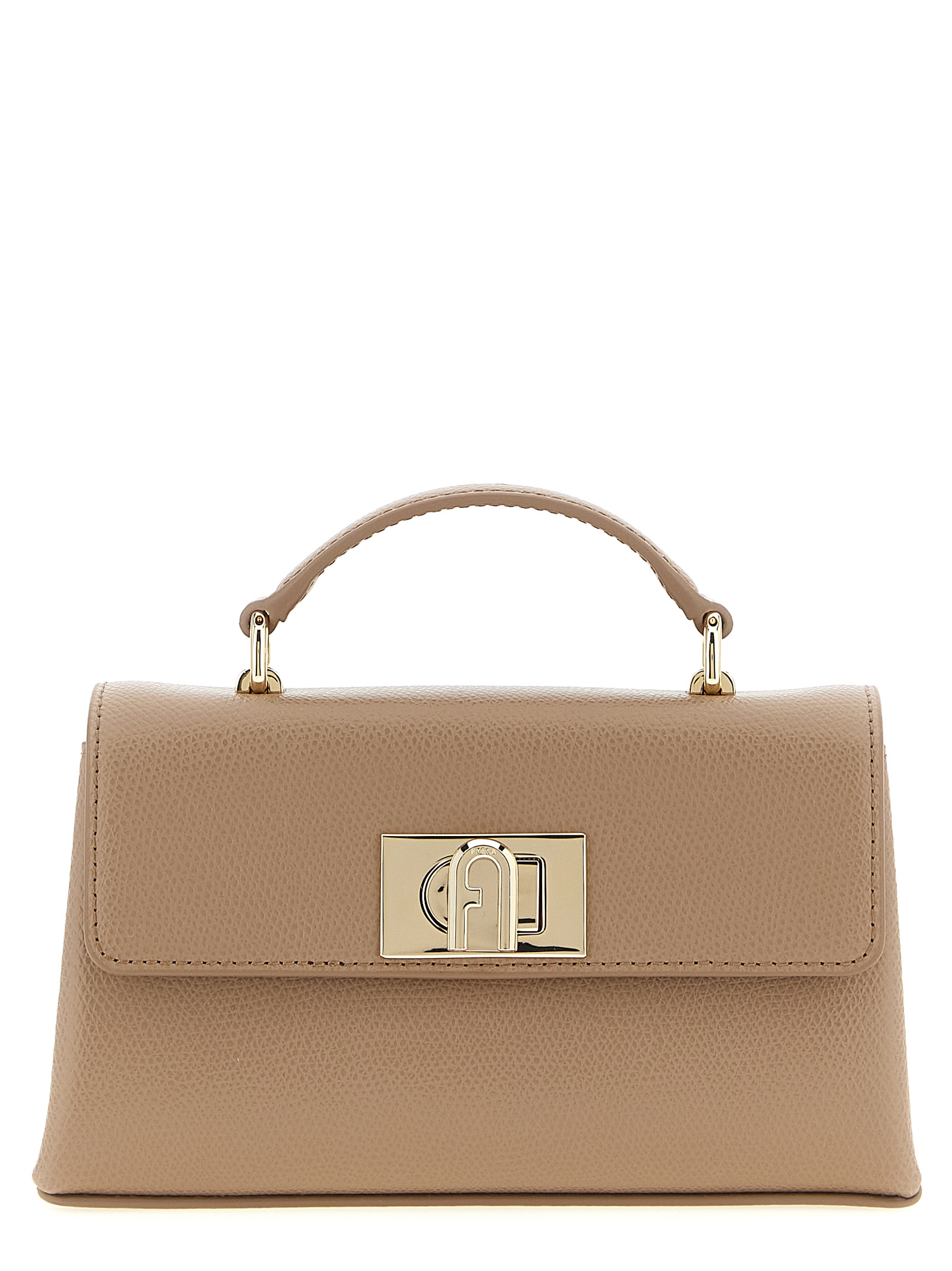 Furla Beige Calfskin Crossbody Bag Furla Beige Calfskin Crossbody Bag