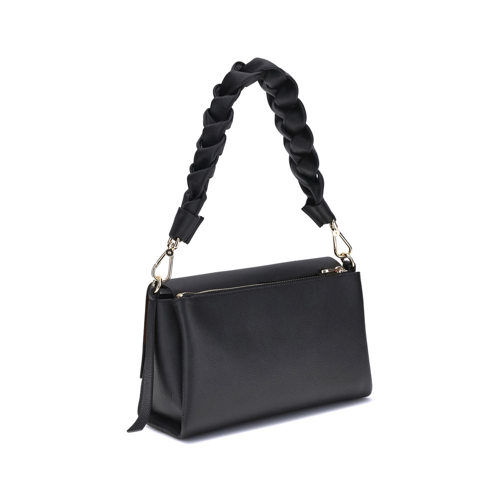 Coccinelle Black Calf Leather Bos Taurus Shoulder Bag Coccinelle Black Calf Leather Bos Taurus Shoulder Bag - Image 3