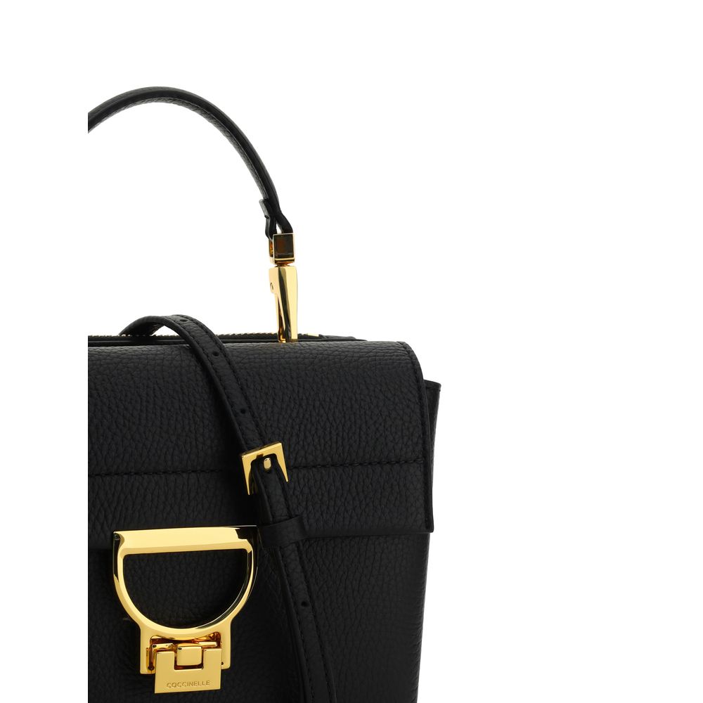 Coccinelle Black Calf Leather Bos Taurus Shoulder Bag Coccinelle Black Calf Leather Bos Taurus Shoulder Bag - Image 4