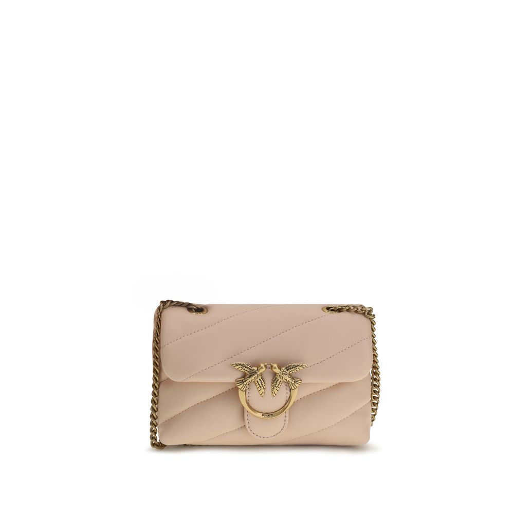 PINKO Multicolor Calf Leather Bos Taurus Shoulder Bag PINKO Multicolor Calf Leather Bos Taurus Shoulder Bag
