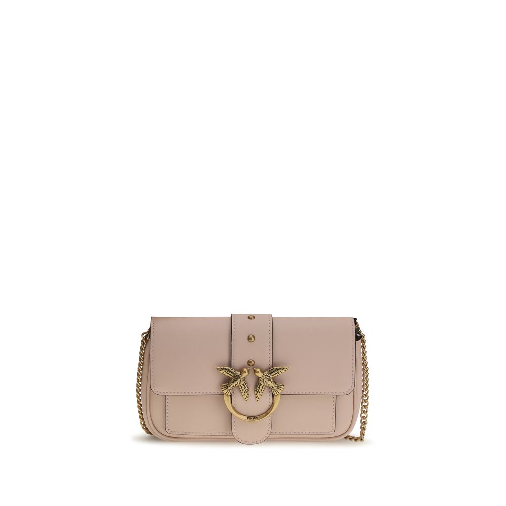 PINKO Multicolor Calf Leather Bos Taurus Shoulder Bag PINKO Multicolor Calf Leather Bos Taurus Shoulder Bag