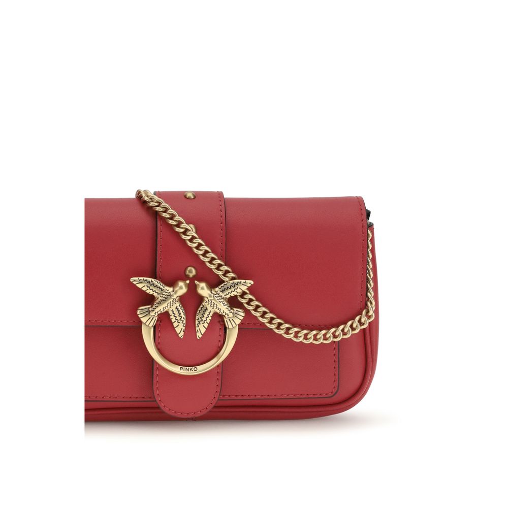 PINKO Multicolor Calf Leather Bos Taurus Shoulder Bag PINKO Multicolor Calf Leather Bos Taurus Shoulder Bag - Image 4