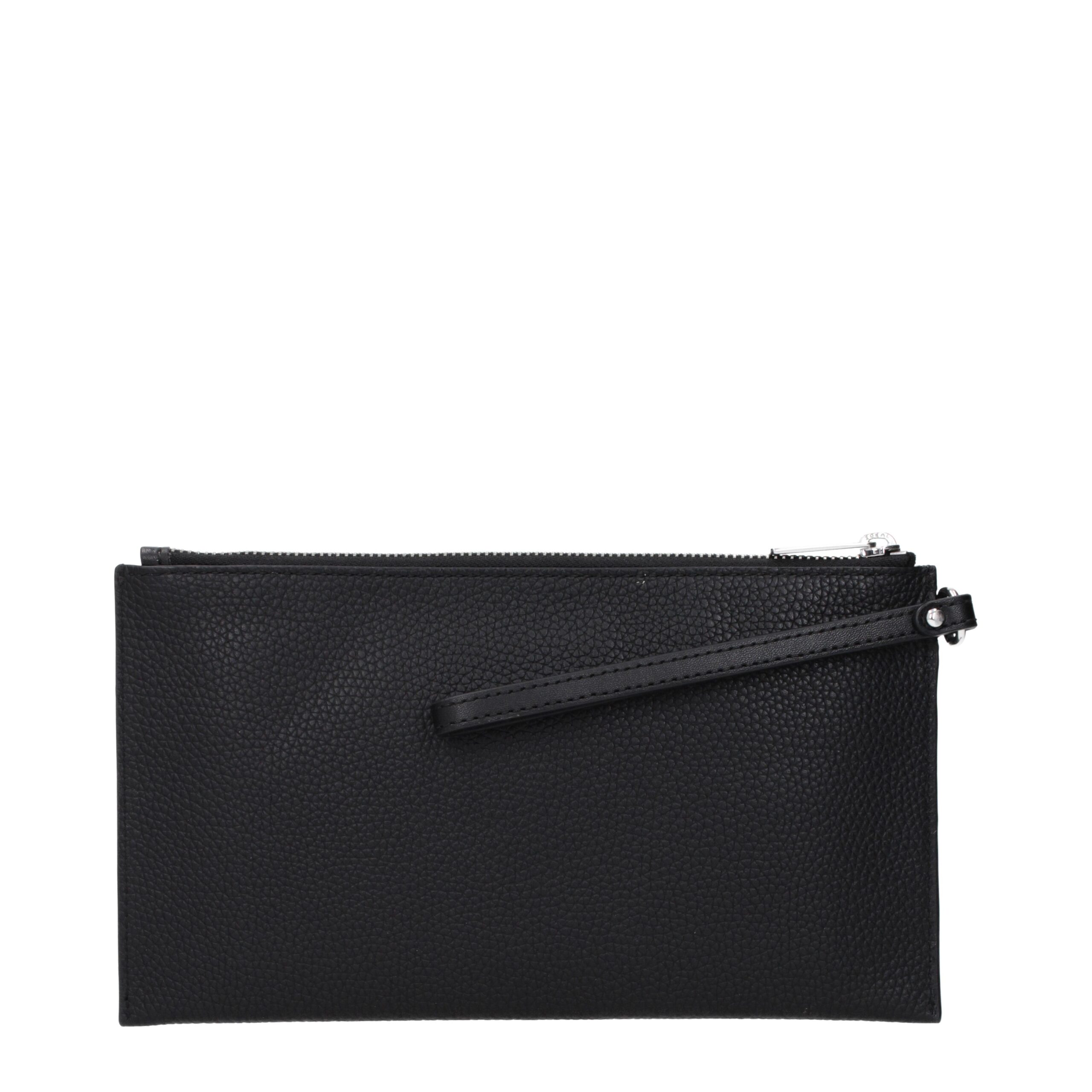 Michael Kors Black Leather Clutch Bag Michael Kors Black Leather Clutch Bag - Image 2