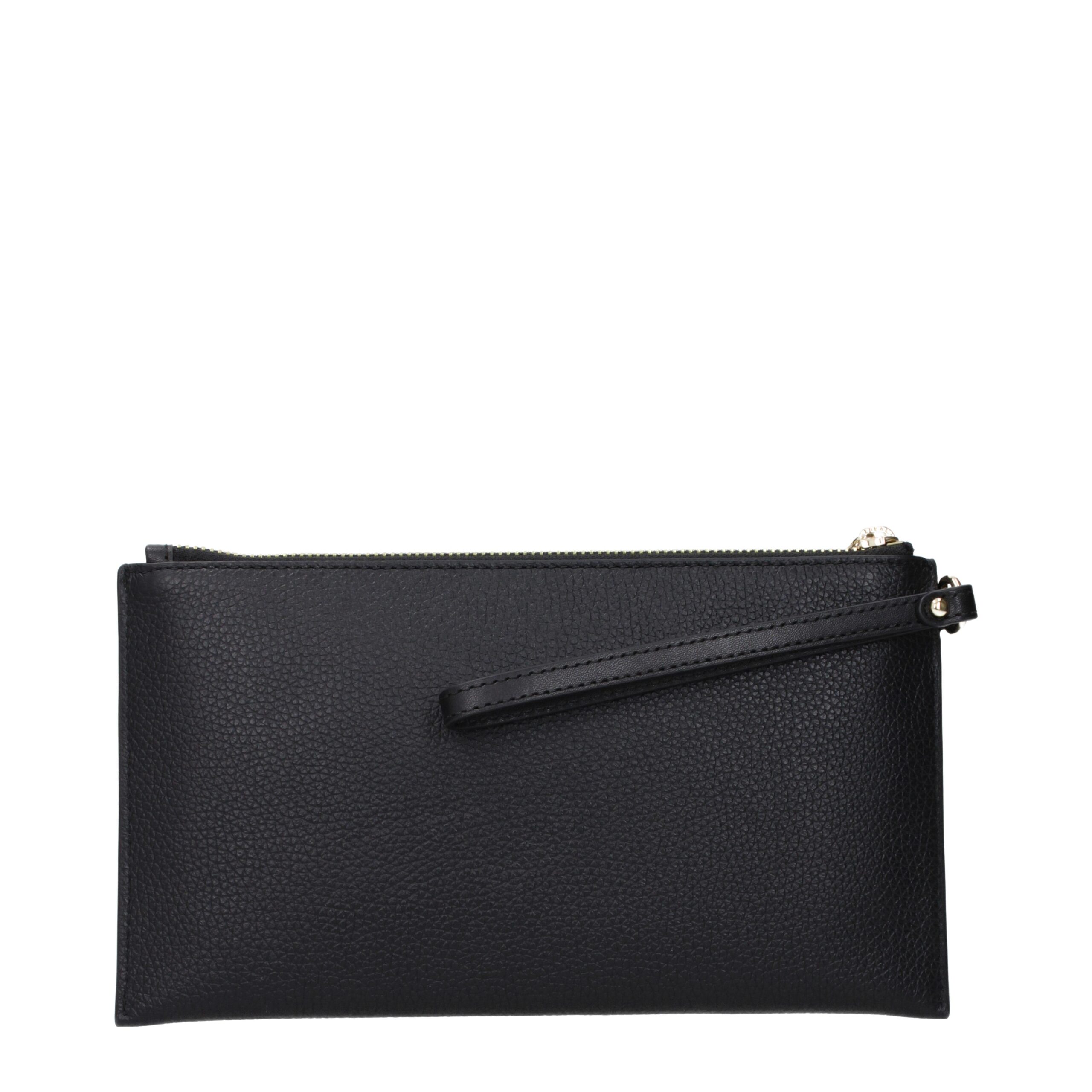 Michael Kors Black Leather Clutch Bag Michael Kors Black Leather Clutch Bag - Image 2