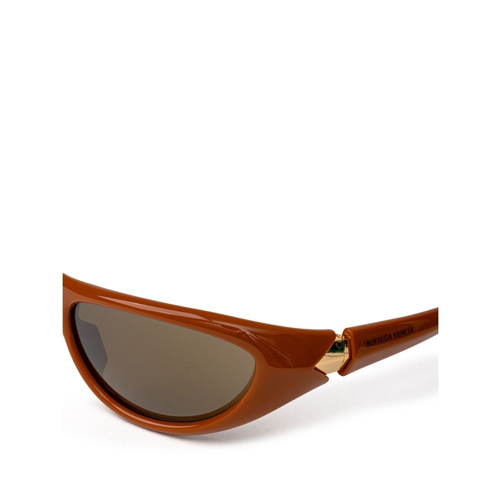 Bottega Veneta Brown Acetate Sunglasses Bottega Veneta Brown Acetate Sunglasses - Image 3