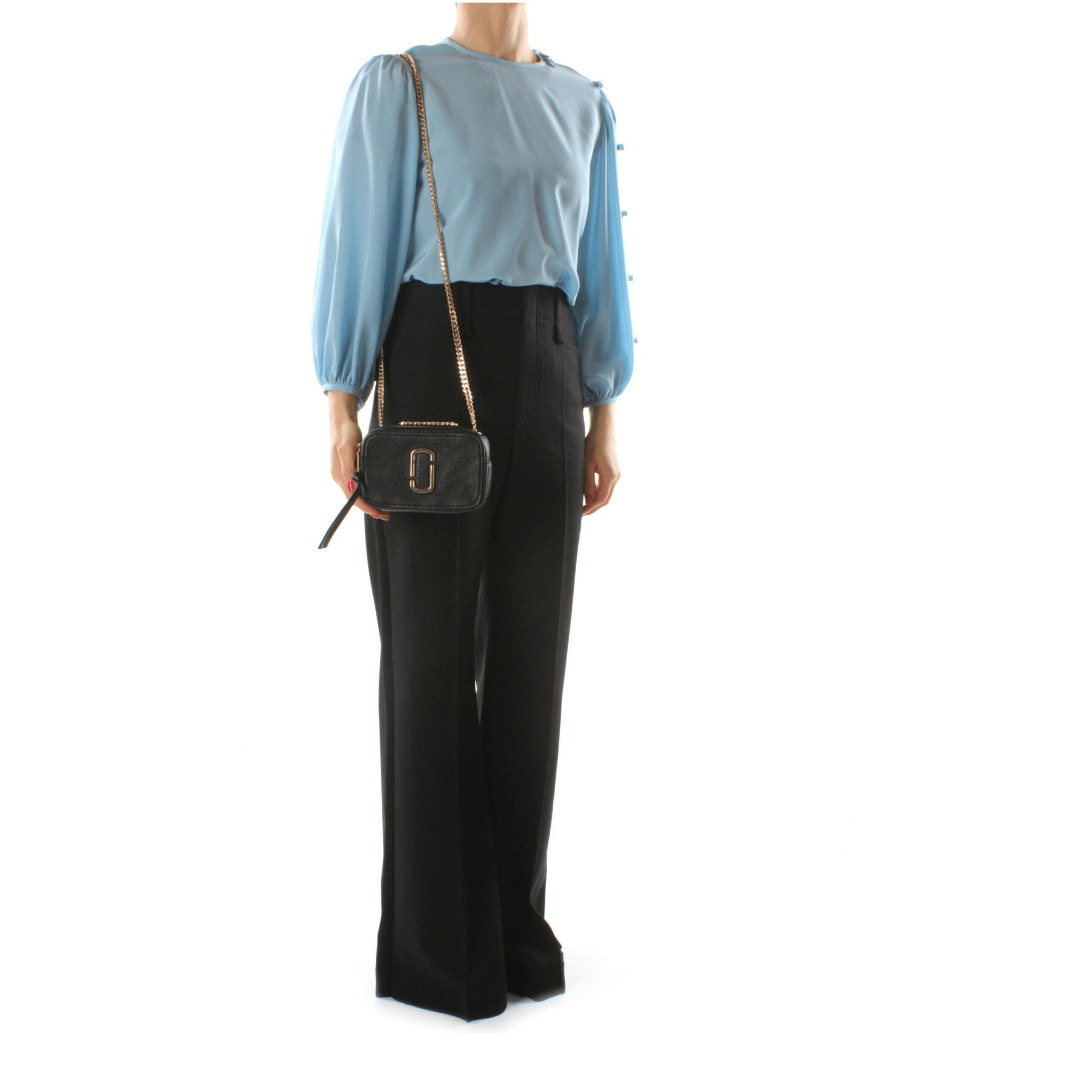 Marc Jacobs Black Leather Crossbody Bag Marc Jacobs Black Leather Crossbody Bag - Image 4
