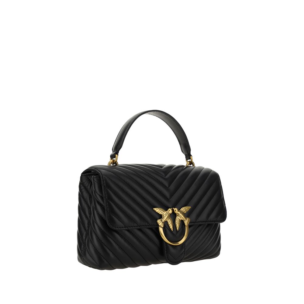 PINKO Black Calf Leather Bos Taurus Handbag PINKO Black Calf Leather Bos Taurus Handbag - Image 2