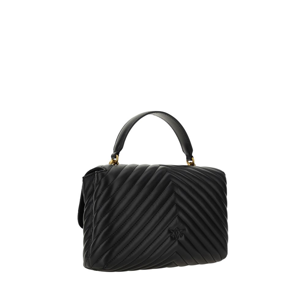 PINKO Black Calf Leather Bos Taurus Handbag PINKO Black Calf Leather Bos Taurus Handbag - Image 3