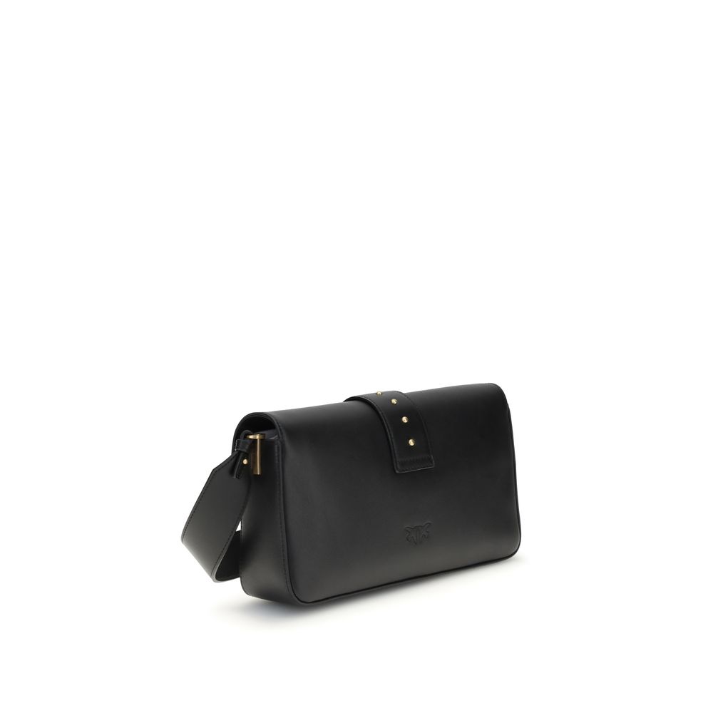 PINKO Black Leather Shoulder Bag PINKO Black Leather Shoulder Bag - Image 3