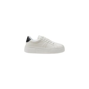 Armani Exchange Black Polyester Chunky Sneakers