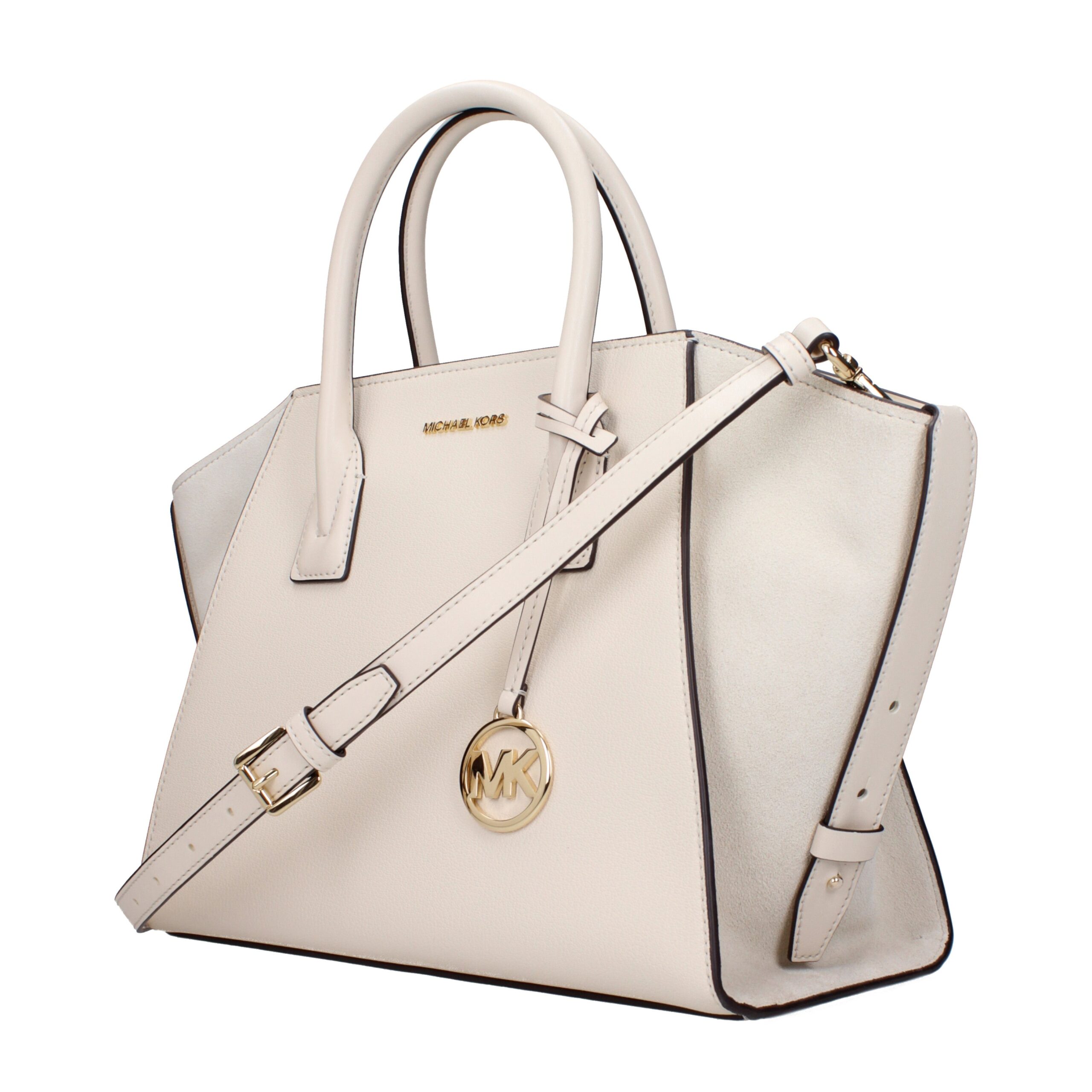 Michael Kors Beige Leather Handbag Michael Kors Beige Leather Handbag - Image 2