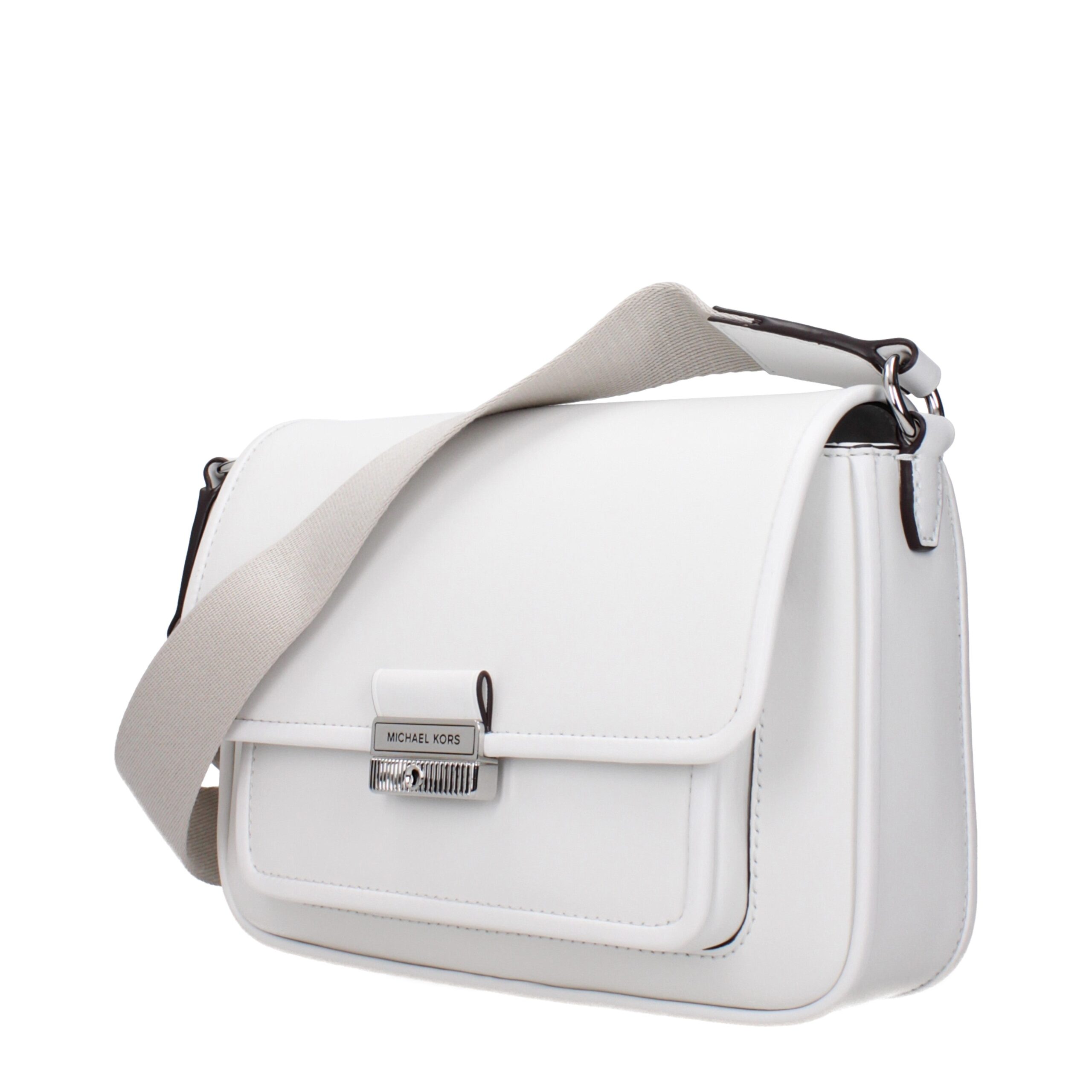 Michael Kors White Leather Crossbody Bag Michael Kors White Leather Crossbody Bag - Image 2