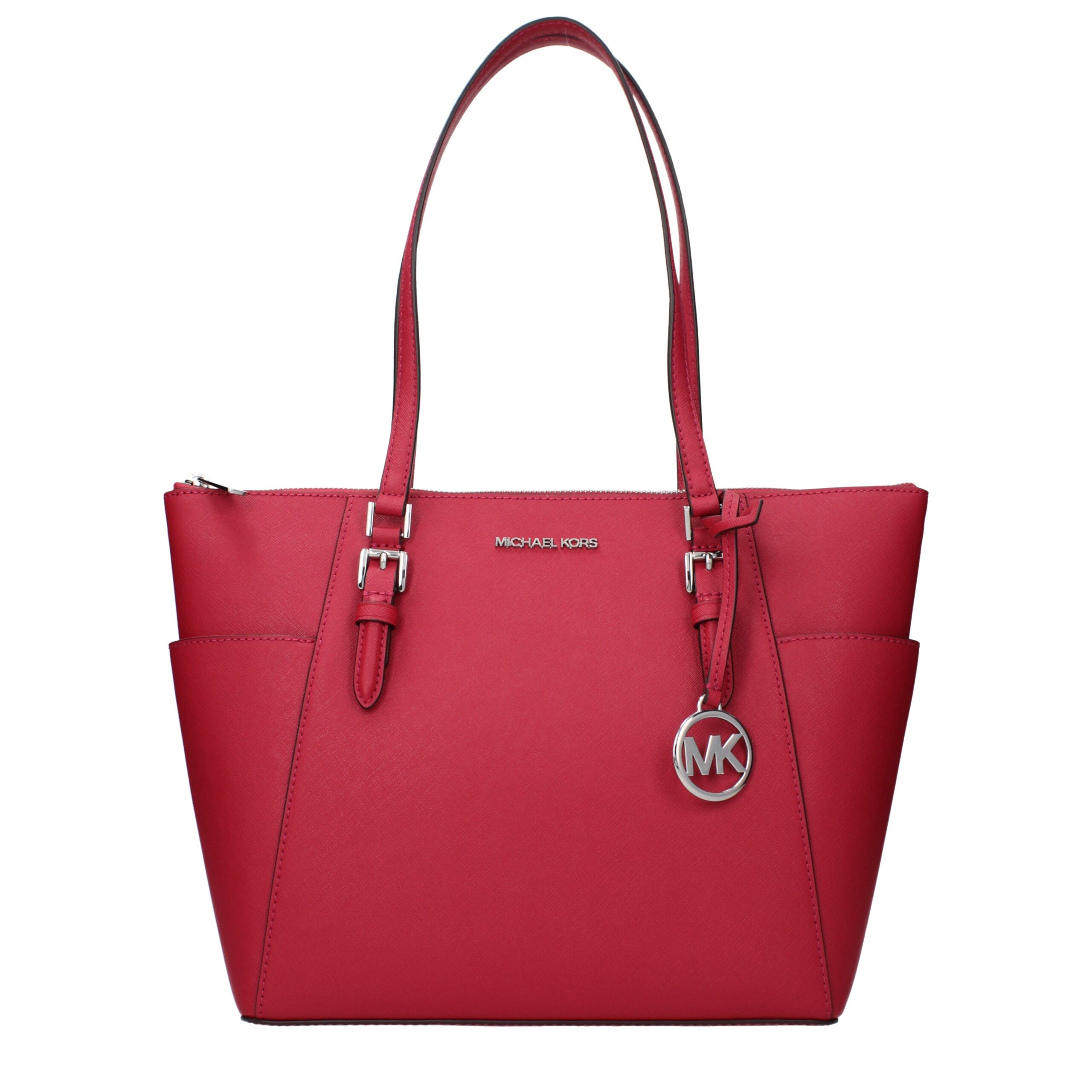 Michael Kors Red Leather Shoulder Bag Michael Kors Red Leather Shoulder Bag