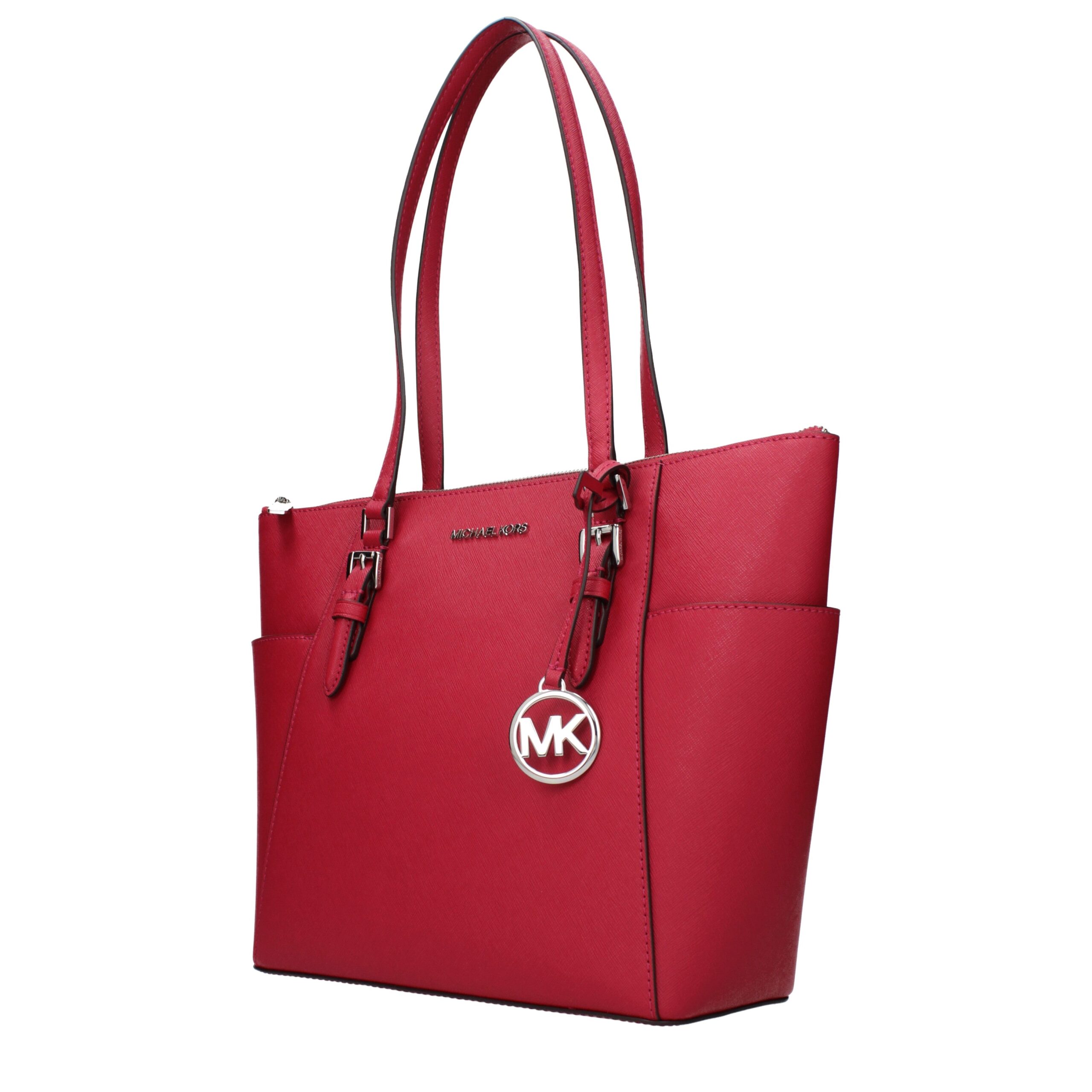 Michael Kors Red Leather Shoulder Bag Michael Kors Red Leather Shoulder Bag - Image 2