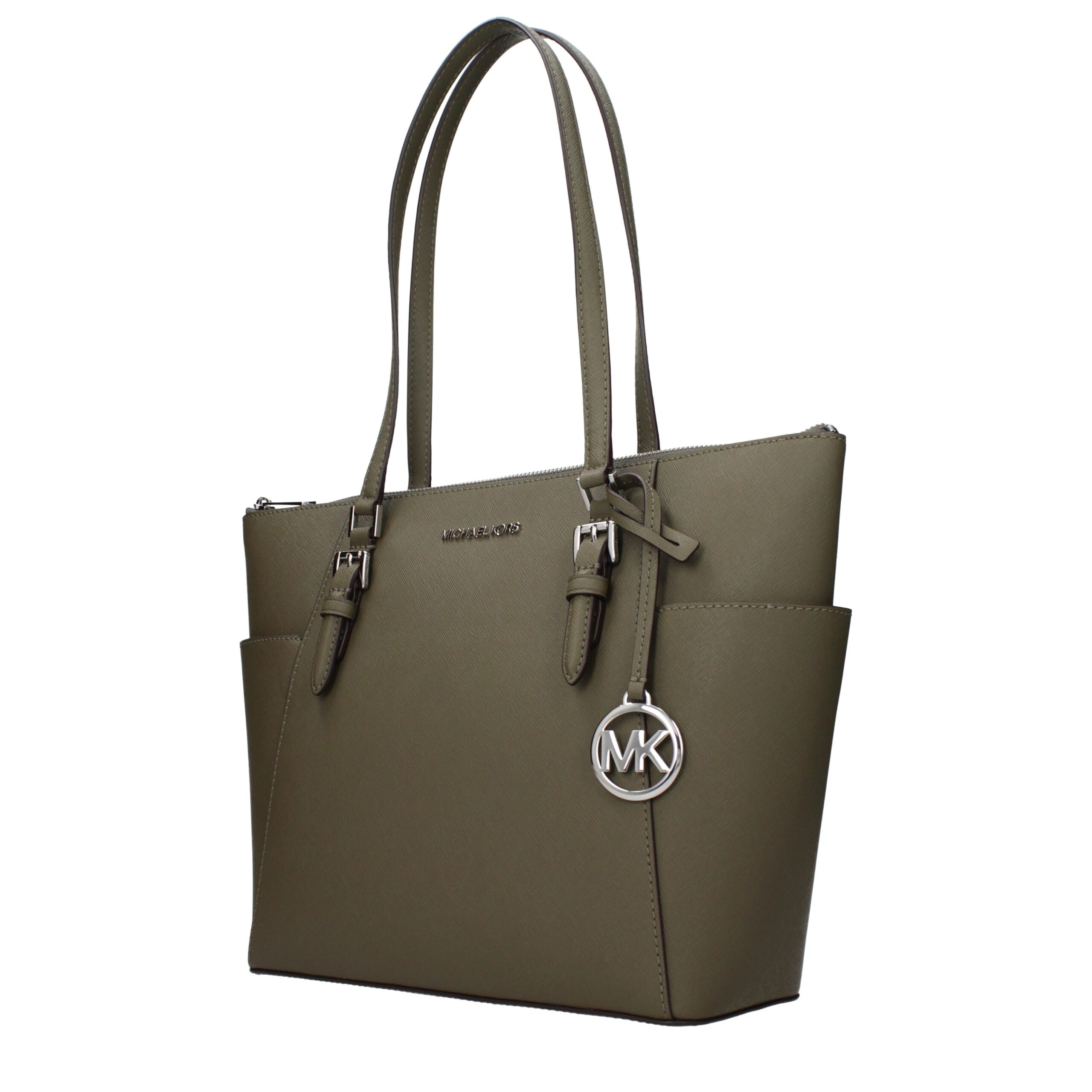 Michael Kors Green Leather Shoulder Bag Michael Kors Green Leather Shoulder Bag - Image 2