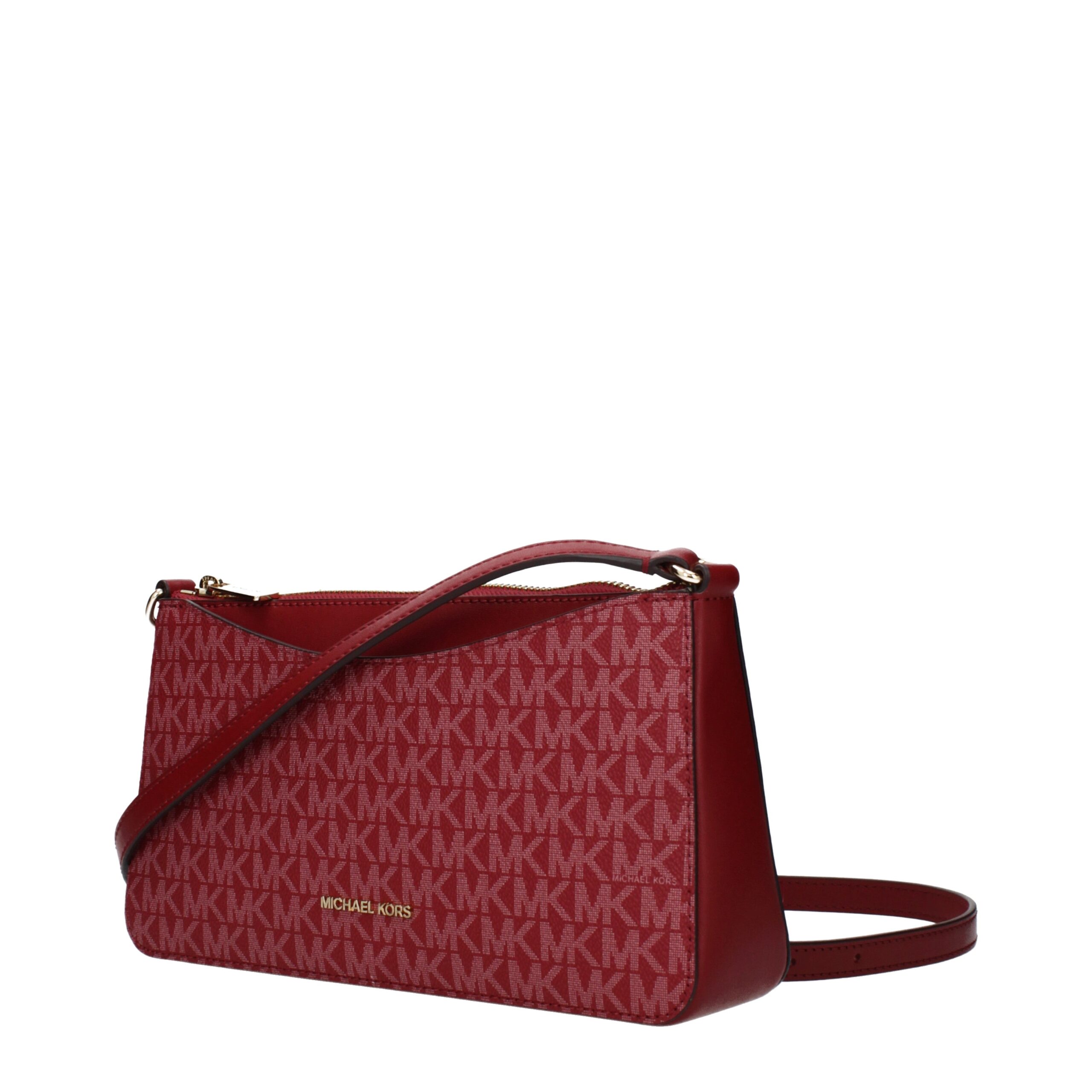 Michael Kors Red Fabric Crossbody Bag Michael Kors Red Fabric Crossbody Bag - Image 2
