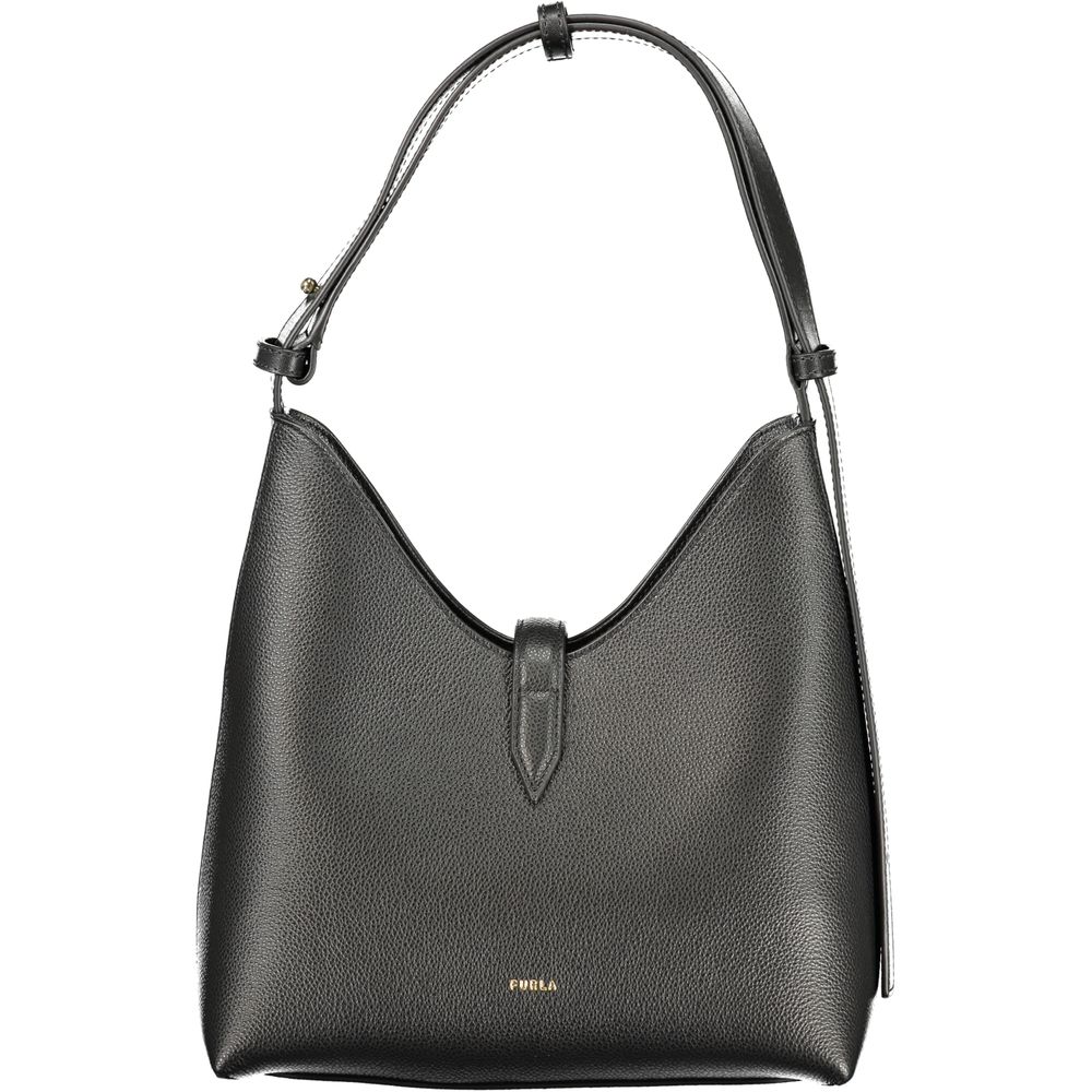 Furla Nero Leather Woman Bag Furla Nero Leather Woman Bag - Image 2