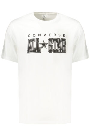 CONVERSE vyriški balti marškinėliai