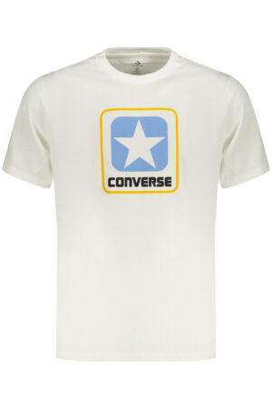 CONVERSE vyriški balti marškinėliai