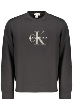 CALVIN KLEIN Vyriškas Juodas Džemperis su gobtuvu