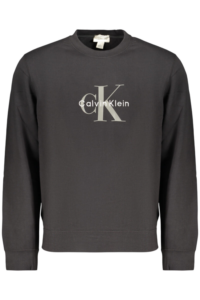 calvinkleinfelpasenzazipuomonero_1 CALVIN KLEIN Vyriškas Juodas Džemperis su gobtuvu