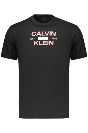 CALVIN KLEIN Vyriški Juodi Marškinėliai