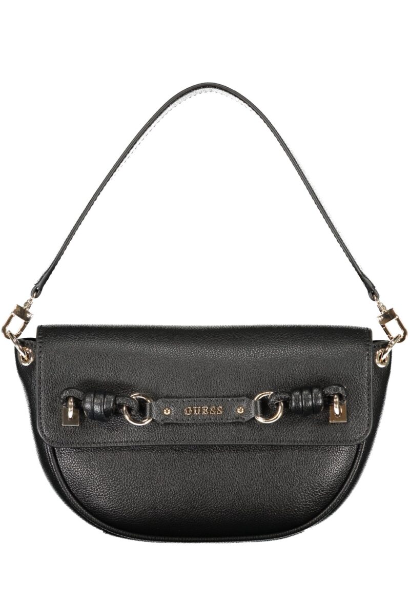 guessjeansborsadonnanero_1 GUESS JEANS Moteriška Juoda Rankinė