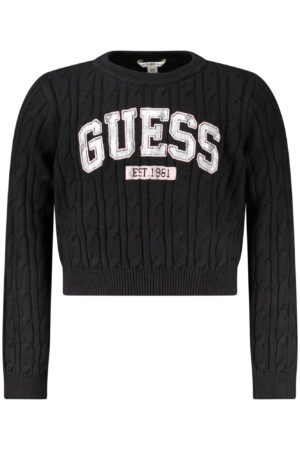GUESS JEANS Mergaičių Juodas Džemperis