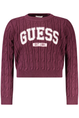 GUESS JEANS Moteriškas Violetinis Džemperis