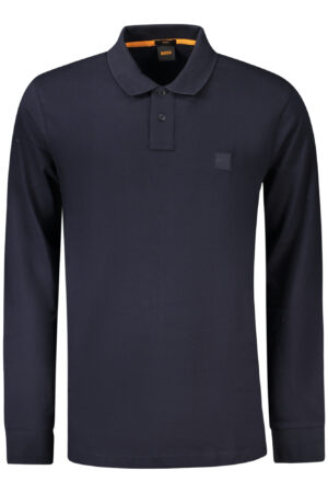 HUGO BOSS Vyriški Mėlyni Polo marškinėliai