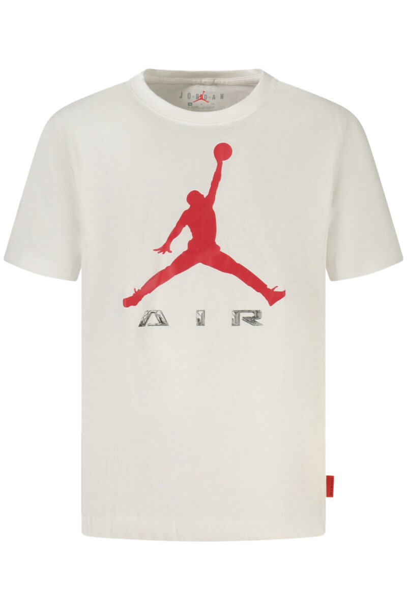 jordant-shirtmanichecortebambinobianco_1 JORDAN Vaikiški Marškinėliai