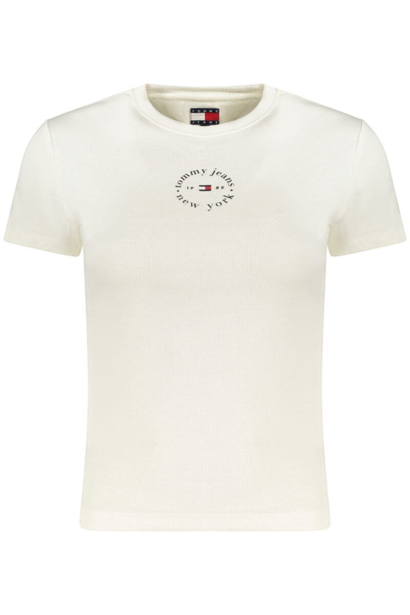 TOMMY HILFIGER Moteriški Balti Marškinėliai
